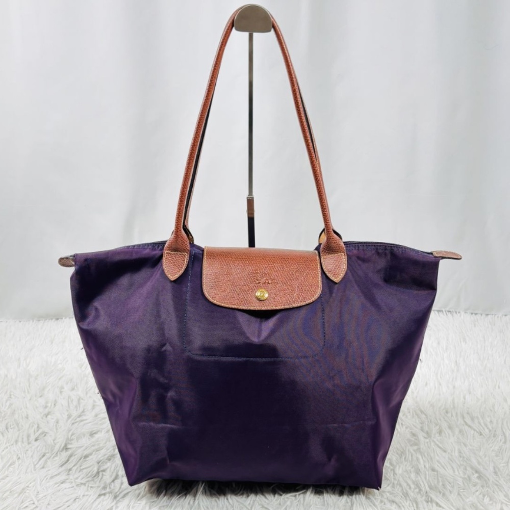 Longchamp Pilages beautiful plum color